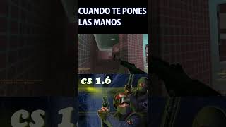 CUANDO TE PONES LAS MANOS   csargentina cs counterstrikeshorts [upl. by Ahseetal]