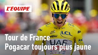 Tour de France 2024  Pogacar atil assommé le Tour [upl. by Rehtaef]