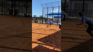 Kickball nice bunt 427 kickball sports league kick espn catch [upl. by Norina]