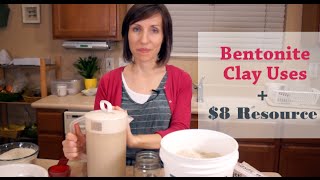 Bentonite Clay Uses amp 8 Resource [upl. by Allemaj616]