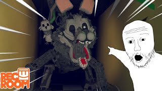 FNAF in REC ROOM is HORRIFYING  Rec Room Mangles Revenge [upl. by Cott736]