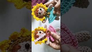 crochet Handmade yarn doll 🎎youtube shortsfeed shorts krishnacloths123 [upl. by Graehl]