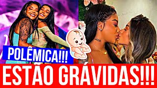 ESTÃO GRÁVIDAS LUDMILLA E BRUNNA GONÇALVES SERÃO MAMÃES NUMABaby [upl. by Ietta]