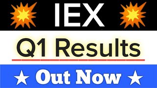 iex q1 results 2022  iex q1 results  iex q1 results 2023  iex q1 2023  iex share [upl. by Seigler534]