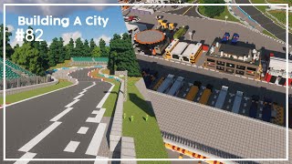 Building A City 82  Formula One Circuit  Minecraft Timelapse [upl. by Silvestro]