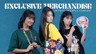 JKT48 FLOWERFUL CONCERT EXCLUSIVE MERCHANDISE [upl. by Iddo]