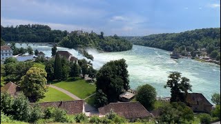 Rheinfall nach Schaffhausen  Switzerland’s most Beautiful Waterfall [upl. by Annoved]