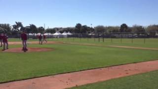 This is Cardinals Spring Training PFP Drills [upl. by Eiliab]