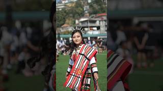 Mizo traditional dress🙌🏽 chapcharkut2024 mizoram mizo [upl. by Zavras]