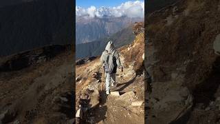 Chopta  Tungnath  Chandrashila trek  Tritya Panch kedar kedarnath ytshorts shortsfeed shiva [upl. by Leftwich]