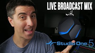 Studio One Live Stream Mix  Broadcast Audio Mixing with PreSonus Studio One [upl. by Schiro245]