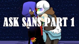 Ask Sans Part 1【 Undertale Comic Dub 】 [upl. by Mariandi]