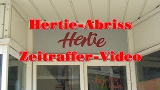 Cuxhaven HertieGebäude  ZeitrafferAbrissVideo [upl. by Brigette]