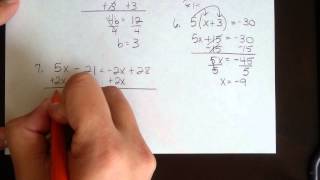 Solving Equations amp Inequalities Review of Algebra 1 [upl. by Ihcego553]