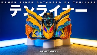 Kamen Rider Gotchard DX Tenliner  Unboxing and Henshin sound [upl. by Lyrrad]