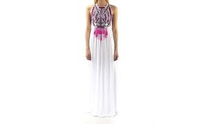 Mara Hoffman Mirror Embroidery Maxi Dress  SwimOutletcom [upl. by Leen67]