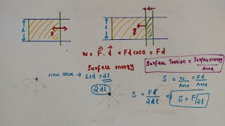 Surface Tension and Surface Energy  Class 11 Physics Chapter 10 Mechanical properties of fluids [upl. by Maibach]