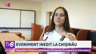 Eveniment inedit la Chișinău Republica Moldova găzduiește Olimpiada Europeană la Informatică [upl. by Rossy]