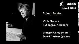 Priaulx Rainier  Viola Sonata [upl. by Riker]