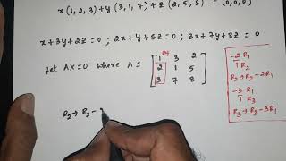 Vector Space and Linear Transformations  Linear independent or dependent vectors Bmats201 module 3 [upl. by Ternan779]