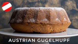 Gugelhupf Traditional Austrian Bundt Cake Recipe [upl. by Auqenat42]