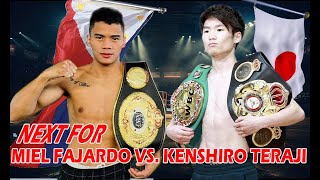 MIEL FAJARDO VS KENSHIRO TERAJI KAYA NA BA FAJARDO PAANO NAKILALA KNOCKOUT HIGHLIGHTS [upl. by Carrington215]