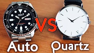 Automatic VS Mechanical VS Quartz VS Digital Watches EXPLAINED [upl. by Ellatnahc]