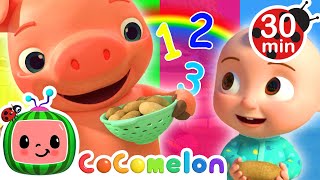 One Potato Two Potatoes Counting Song  CoComelon Nursery Rhymes amp Kids Songs [upl. by Nnaoj]