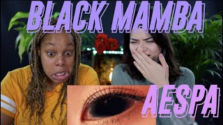 aespa 에스파 Black Mamba MV REACTION [upl. by Shirley647]