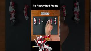 RG ASTRAY RED FRAME bandaigundam gunpla [upl. by Hubing]