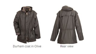 Barbour Durham Jacket Key Features [upl. by Qidas]