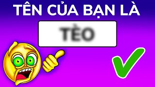 Tôi Có Thể Đoán Chính Xác Tên Bạn Trong Chớp Mắt [upl. by Adien]