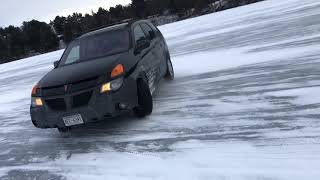 Pontiac Aztek awd drift [upl. by Animrac]