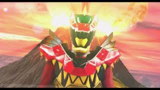 Kyoryu Red Anniversary henshin Sound and final attack kyoryuger キョウリュウジャー kingohger [upl. by Patnode]