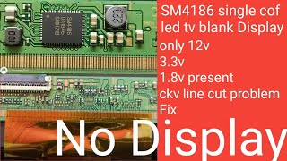 32 inch LED TV screen picture problem but Backlight is OK  LSC320AN10H03 Panel Repair [upl. by Ennaj]