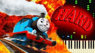 THOMAS THE TANK ENGINE THEME  Piano Tutorial [upl. by Gonzalo]