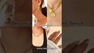 New Arrivals 18k Gold waterproof jewellery 18kgold goldplated shortsindia [upl. by Judus]