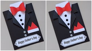 Easy and beautiful card for fathers day  DIY fathers day cards  Fathers day card ideas [upl. by Eliath368]