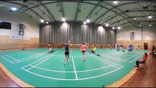 Štvorhra žien  bedminton Univerziáda 2018 [upl. by Lachlan]