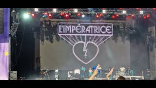 LImpératrice Live in Stockholm Lollapalooza 29th June 2023 [upl. by Lianna]