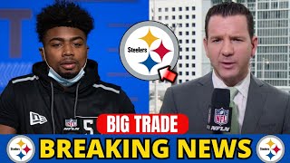 CLOSED TREYLON BURKS AT STEELERS BOMBASTIC REINFORCEMENT ARRIVES IN THE CAST STEELERS NEWS [upl. by Mina]