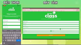 HƯỚNG DẪN CÀI ĐẶT EASY CLASS [upl. by Bradway]