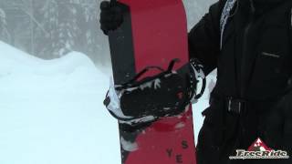 Test snowboard Yes jackpot et Fixation Now ipo 2014 [upl. by Emmye]