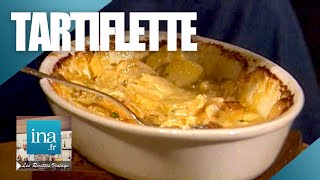 Recette  La véritable tartiflette de Pierre Coucke  Archive INA [upl. by Hsirt]