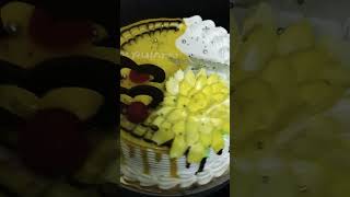 easy 🤷‍♀️Bakery style cake🌺 designshortvideo cake 🎂 [upl. by Reed]