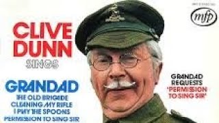 🎼 Clive Dunn OBE sings Grandad Born 9 Jan 1920 6 Nov 2012 aged 92 Army trooper Happy birthday 👌🎂 [upl. by Enyaht]