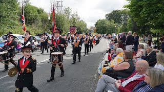 Its the orange Glastonbury Twelfth of July parades take place across Northern Ireland [upl. by Naleek]