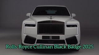 Nouvelle RollsRoyce Cullinan 2025 Black Badge  Extérieur amp Intérieur [upl. by Maurice]