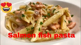 Perfect smoked salmon pasta with italian way penne con salmone affumicato [upl. by Guidotti220]