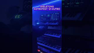 Travis Scott  Skeletons Astrofest 21 Mike Dean Outro pt2 mikedean travisscott astroworld [upl. by Ralyt256]